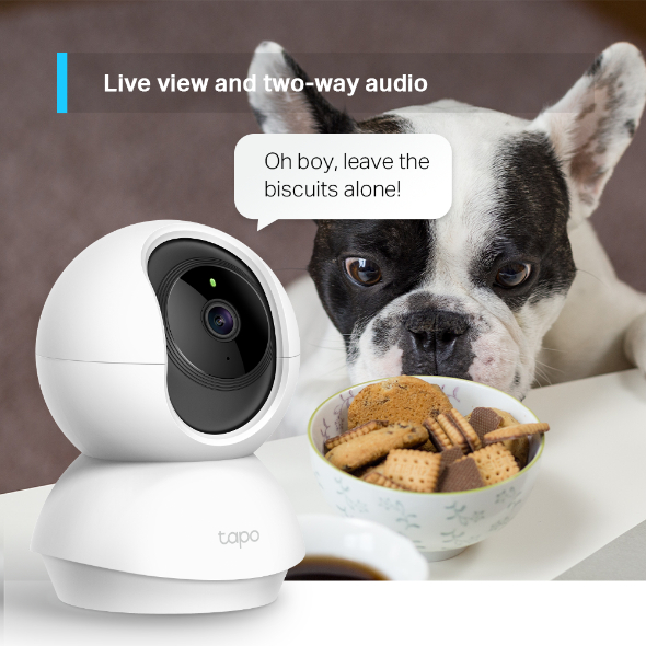 Camera IP Wifi TP-Link Tapo 360 1080P TC70 Trắng