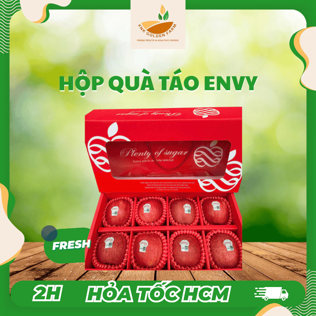 Hộp quà tặng táo Envy nhập khẩu Mỹ