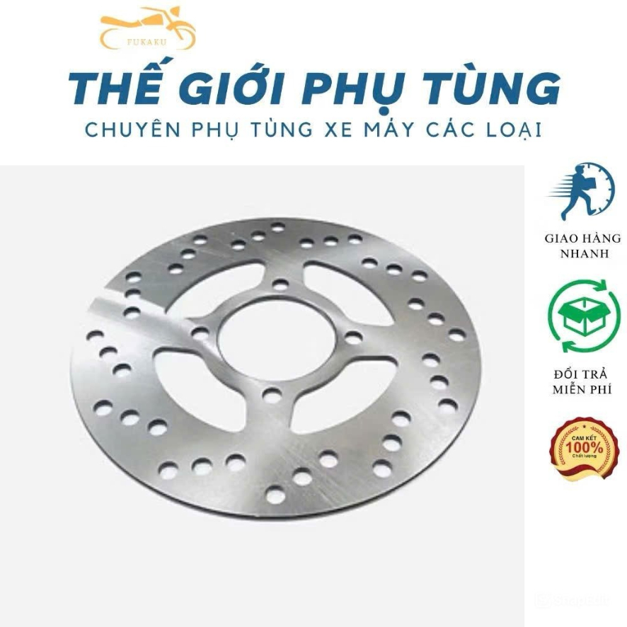 Đĩa Thắng Trước Xe Luvias, Mio, Utimo Hàng Cao Cấp