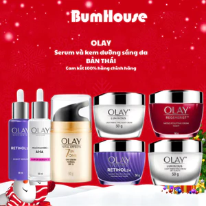 Kem Dưỡng, Serum OLAY Phục Hồi & Ngăn 7 Dấu Hiệu Lão Hóa Dịu Nhẹ SPF 15 OLAY TOTAL EFFECTS 50g (Bản Thái)
