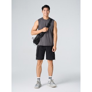 Áo ba lỗ basic regular YODY Cotton Interlock mềm mại thoáng mát MFTA25A001