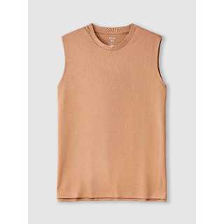 Áo ba lỗ basic regular YODY Cotton Interlock mềm mại thoáng mát MFTA25A001