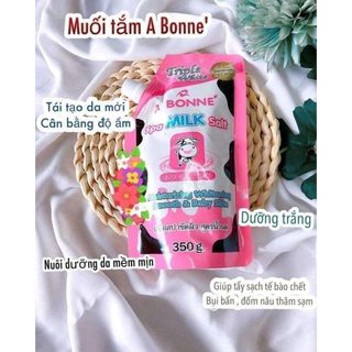 [MẪU MỚI] Muối Tắm Sữa Bò Tẩy Tế Bào Chết A Bonne Spa Milk Salt 350g – CÔ THƯ MARKET