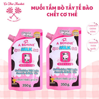 [MẪU MỚI] Muối Tắm Sữa Bò Tẩy Tế Bào Chết A Bonne Spa Milk Salt 350g – CÔ THƯ MARKET