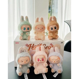 Babythree macaron V2 1箱 6 セット labubu Baby Three V2 Rabbit Macaron Cute Bunny Plush Series Blind Box
