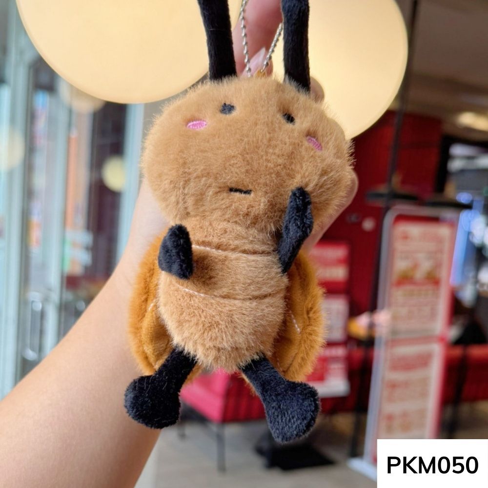 Móc khóa hình con gián ngộ nghĩnh dễ thương trang trí balo , túi xách cho học sinh PKM050 gagastore
