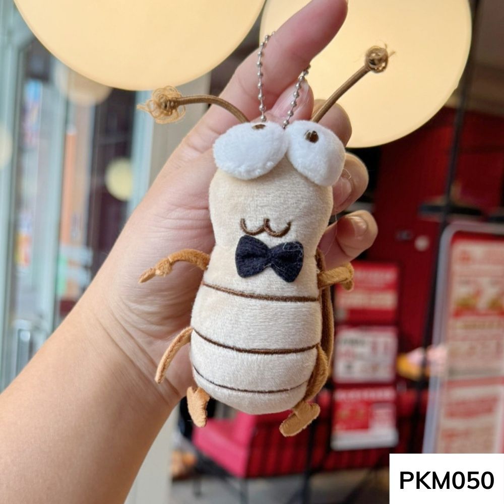 Móc khóa hình con gián ngộ nghĩnh dễ thương trang trí balo , túi xách cho học sinh PKM050 gagastore