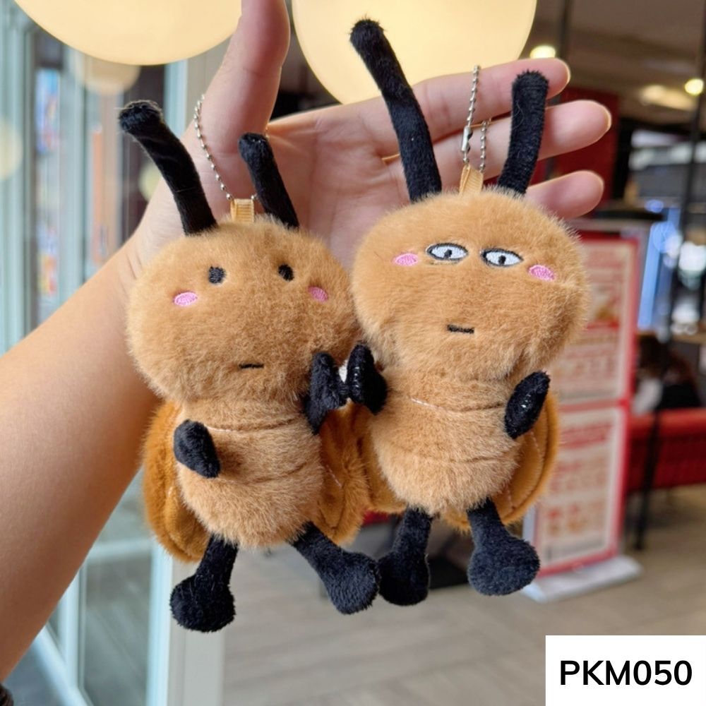 Móc khóa hình con gián ngộ nghĩnh dễ thương trang trí balo , túi xách cho học sinh PKM050 gagastore