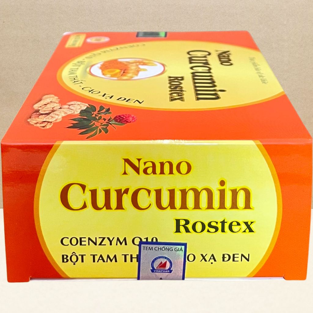 Combo 5 Hộp Nano Curcumin Rostex - Rostex - Vinaphar - Vitamin Chữa Lành