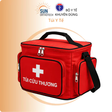 [CHÍNH HÃNG] Túi Cứu Thương Y Tế SunOrthotech Túi Sơ Cứu Gia Đình, Phòng Khám, Cơ Quan, Trường Học