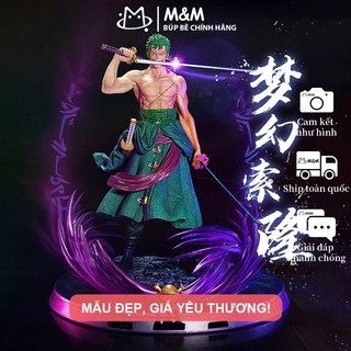 Tượng GK Roronoa Zoro - Phiên bản Dream, 2 đầu thay thế, kiếm tam đao - Mô hình anime Ship Từ Hà Nội
