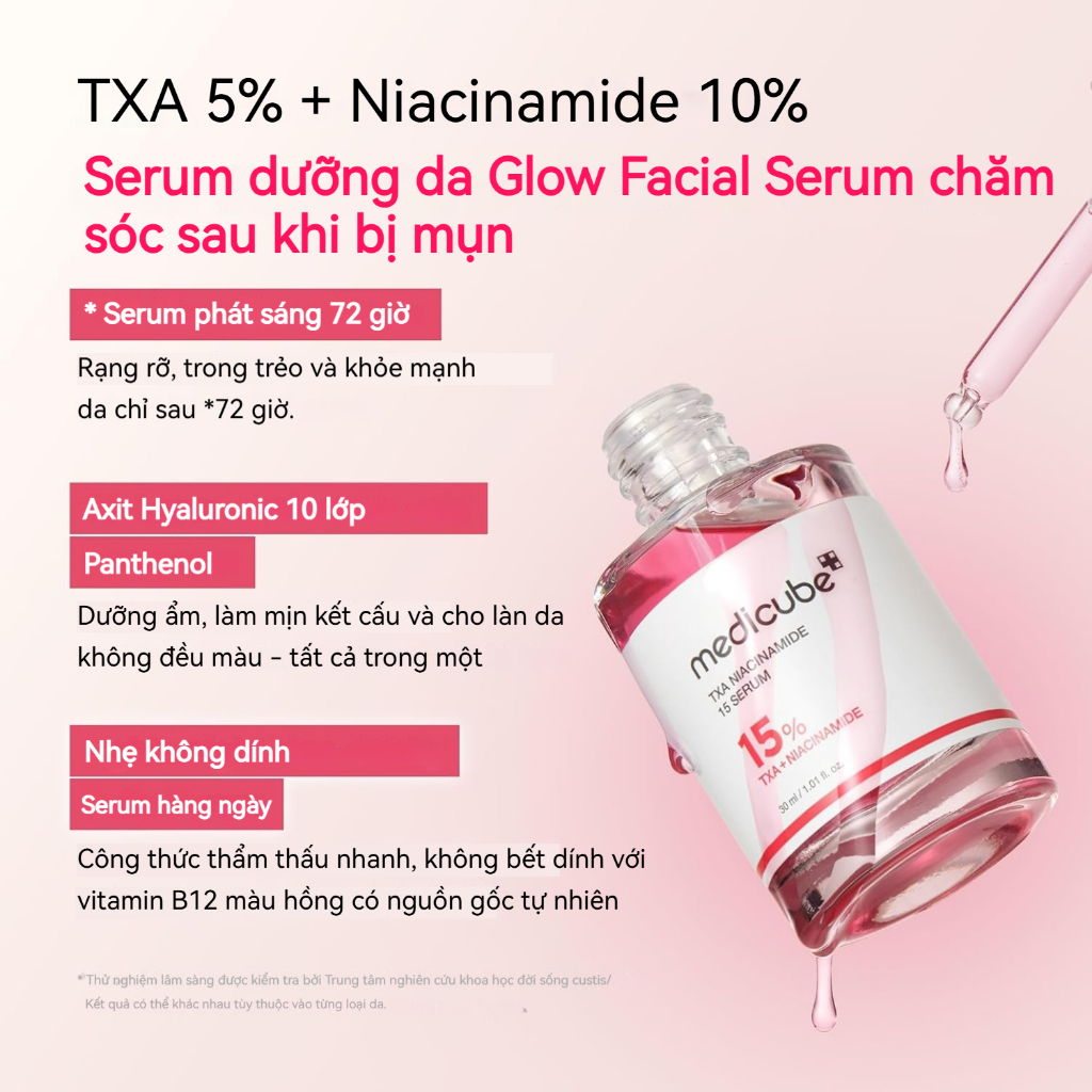 Serum Dưỡng Sáng Medicube TXA + Niacinamide 15% 30ml - Chăm Sóc Da Sau Mụn, Cải Thiện Sắc Tố & Cấp Ẩm