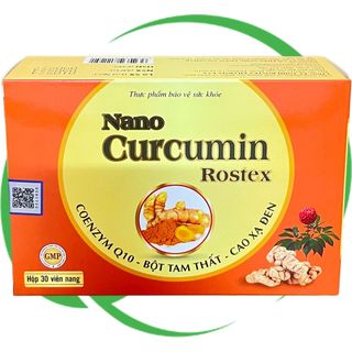 Combo 2 Hộp Nano Curcumin Rostex - Rostex - Vinaphar - Vitamin Phục Hồi
