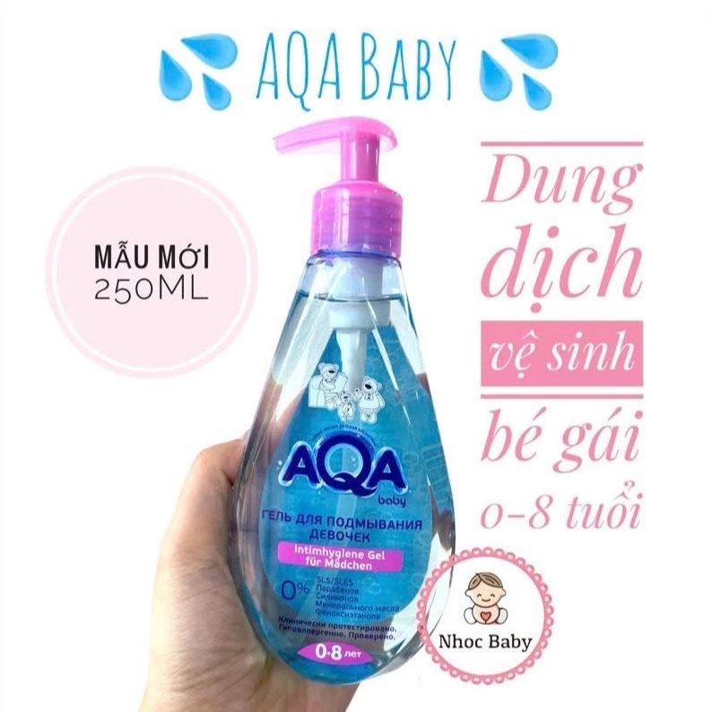 Sản Phẩm Dung Dịch Vệ Sinh Cho Bé AQA BABY Từ 0 Đến 8 Tuổi 250ml Của Nga - Dung dịch vệ sinh cho bé AQA BABY từ 0 đến...