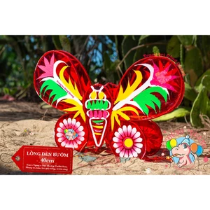 Lồng Đèn Trung Thu Con Bướm Giấy Kiếng Truyền Thống 20-30-40cm - Đèn Trung Thu