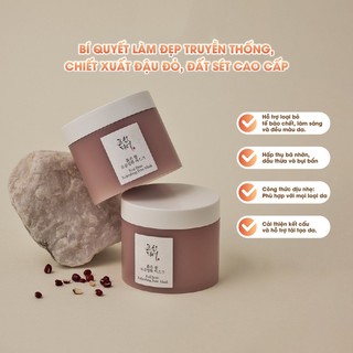 Mặt nạ đất sét đậu đỏ Beauty of Joseon Red Bean Refreshing Pore Mask 140ml tẩy tế bào chết và làm sạch da