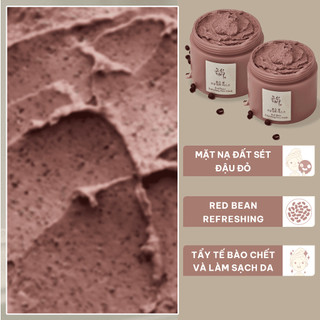 Mặt nạ đất sét đậu đỏ Beauty of Joseon Red Bean Refreshing Pore Mask 140ml tẩy tế bào chết và làm sạch da