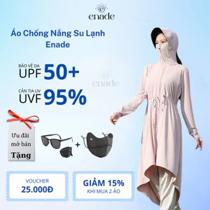 Áo Chống Nắng Su Lạnh Dáng Dài Enade - UPF50+