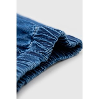 Chân váy jean ngắn xếp ly bé gái Rabity 955.028