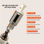 [CHÍNH HÃNG] Máy Ép Venko VK-SJ2093 - Ép Rau Củ, Rau Má, Cây - Làm Kem - Làm Sữa Hạt - Giữ 98% Vitamin — ảnh 7
