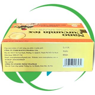 Combo 3 Hộp Nano Curcumin Tex Vỉ - Rostex - Vinaphar - Vitamin Phục Hồi