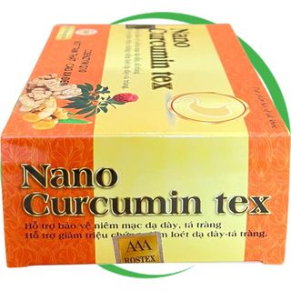 Combo 3 Hộp Nano Curcumin Tex Vỉ - Rostex - Vinaphar - Vitamin Phục Hồi