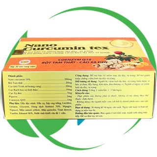 Combo 3 Hộp Nano Curcumin Tex Vỉ - Rostex - Vinaphar - Vitamin Phục Hồi