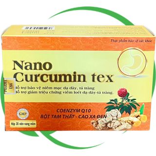 Combo 3 Hộp Nano Curcumin Tex Vỉ - Rostex - Vinaphar - Vitamin Phục Hồi