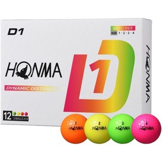 HONMA D1 Golf Ball 2024 | Bóng golf cảm giác mềm | Tối ưu khoảng cách cho mọi tốc độ swing
