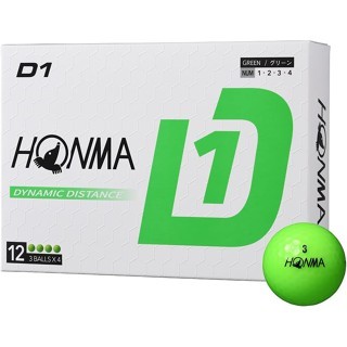 HONMA D1 Golf Ball 2024 | Bóng golf cảm giác mềm | Tối ưu khoảng cách cho mọi tốc độ swing