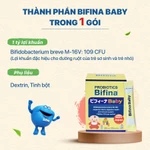 Men vi sinh Bifina Baby Nhật Bản – Hộp 30 gói – Hỗ trợ tiêu hóa, giảm táo bón, tăng đề kháng cho trẻ — ảnh 4