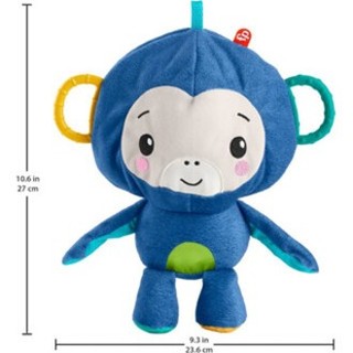 Khỉ bóng đồ chơi khám kỹ năng cho bé 2in1 - Fisher Price Fisher-Price 2-in-1 Activity Monkey & Ball
