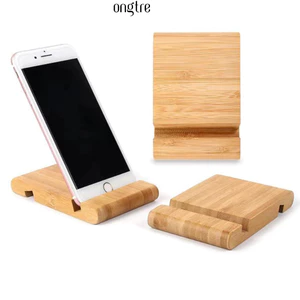 Giá đỡ Tre cao cấp ONGTRE kẹp điện thoại, máy tính bảng