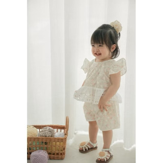 Set ren hoa bé gái - dáng cánh tiên Little Bee