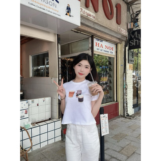 [5 MẪU] Áo Thun Nữ MINI TEE Món Ăn Việt Nam  - Kraken Drk Cotton Co Dãn 4 chiều