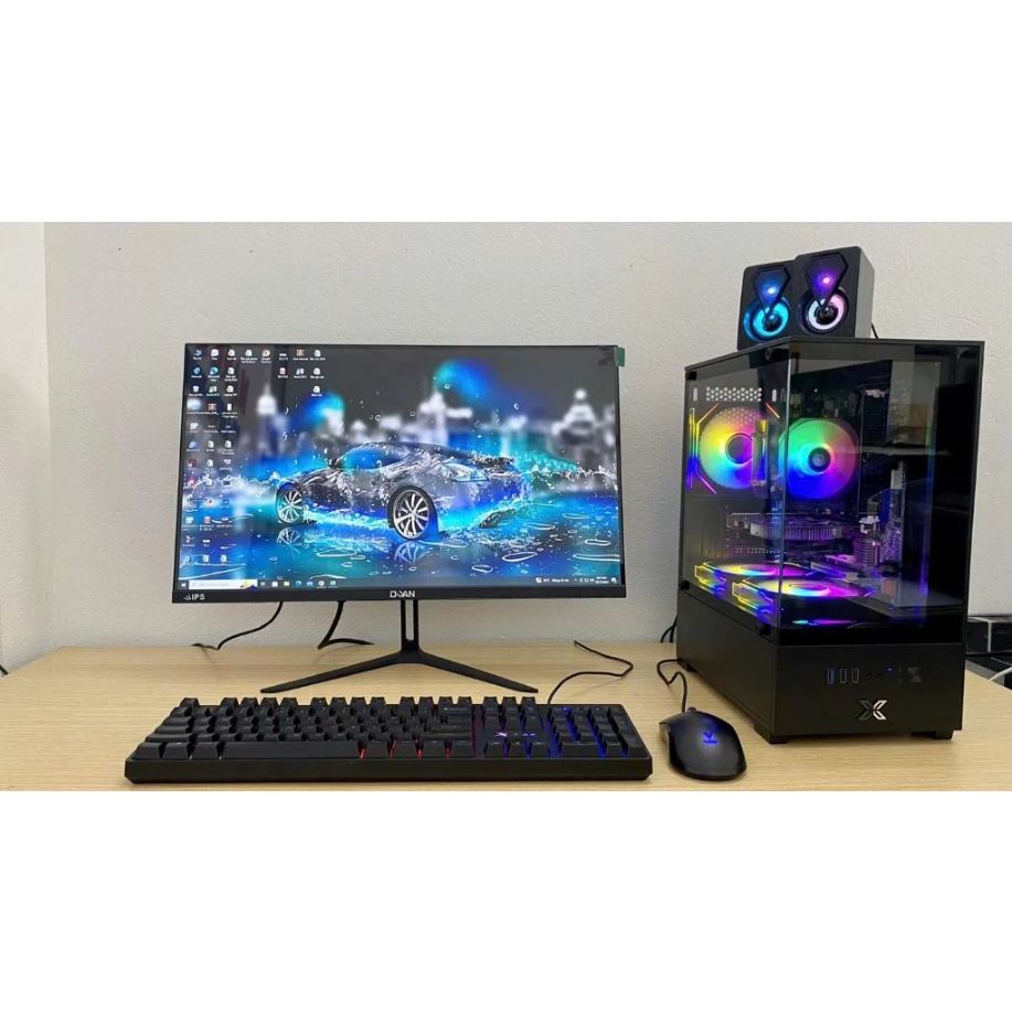 Full Bộ PC Gaming i5 12400f / RTX 3050 6G / Ram 16Gb / SSD 256Gb, Case ...
