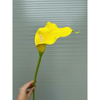 Cành rum 1bông chất cao su 75cm, cắm bình,trang trí nhà cửa , cà phê, khách sạn, tổ chức sự kiện