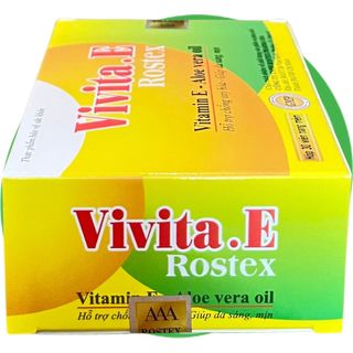 (30V Vàng) Vivita.E Rostex Vàng 30 Viên - Rostex - Vinaphar - Vitamin Phục Hồi