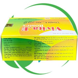 Combo 2 Hộp (30V Vàng) Vivita.E Rostex Vàng 30 Viên - Rostex - Vinaphar - Vitamin Phục Hồi