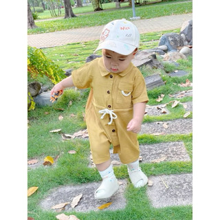 Romper túi hộp linen