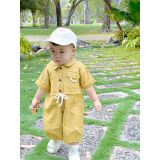 Romper túi hộp linen