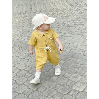 Romper túi hộp linen