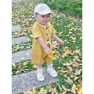 Romper túi hộp linen