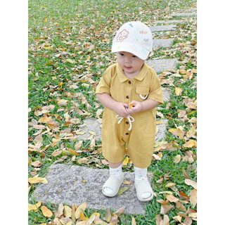 Romper túi hộp linen