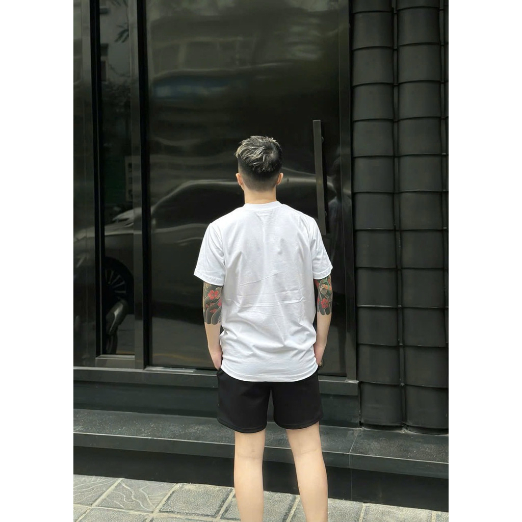 Áo Thun Nam Nữ Cotton Dày Dặn Form Rộng Chất Vải Dày Dặn Full Tag Mac