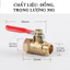 Giá thấp nhất trên toàn bộ mạng! Khi van không khí được khóa, khóa vòi bằng vật liệu đồng.
