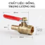 Giá thấp nhất trên toàn bộ mạng! Khi van không khí được khóa, khóa vòi bằng vật liệu đồng.