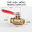 Giá thấp nhất trên toàn bộ mạng! Khi van không khí được khóa, khóa vòi bằng vật liệu đồng.