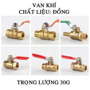 Giá thấp nhất trên toàn bộ mạng! Khi van không khí được khóa, khóa vòi bằng vật liệu đồng.
