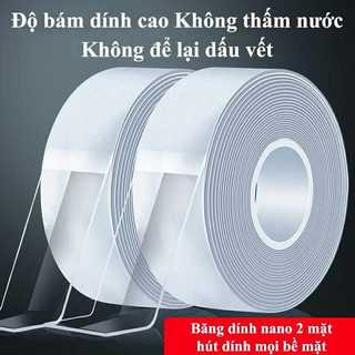 băng keo dính trong suốt 2 mặt,băng dính dán tường chịu lực siêu dính